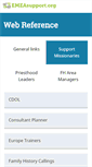Mobile Screenshot of emeasupport.org